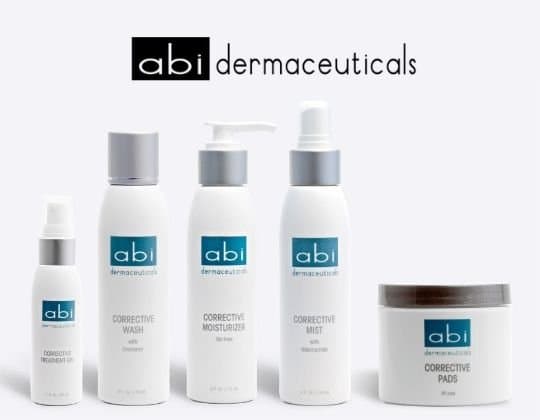 ABI Dermaceuticals skincare products
