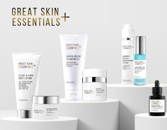 Great Skin Essentials skincare products